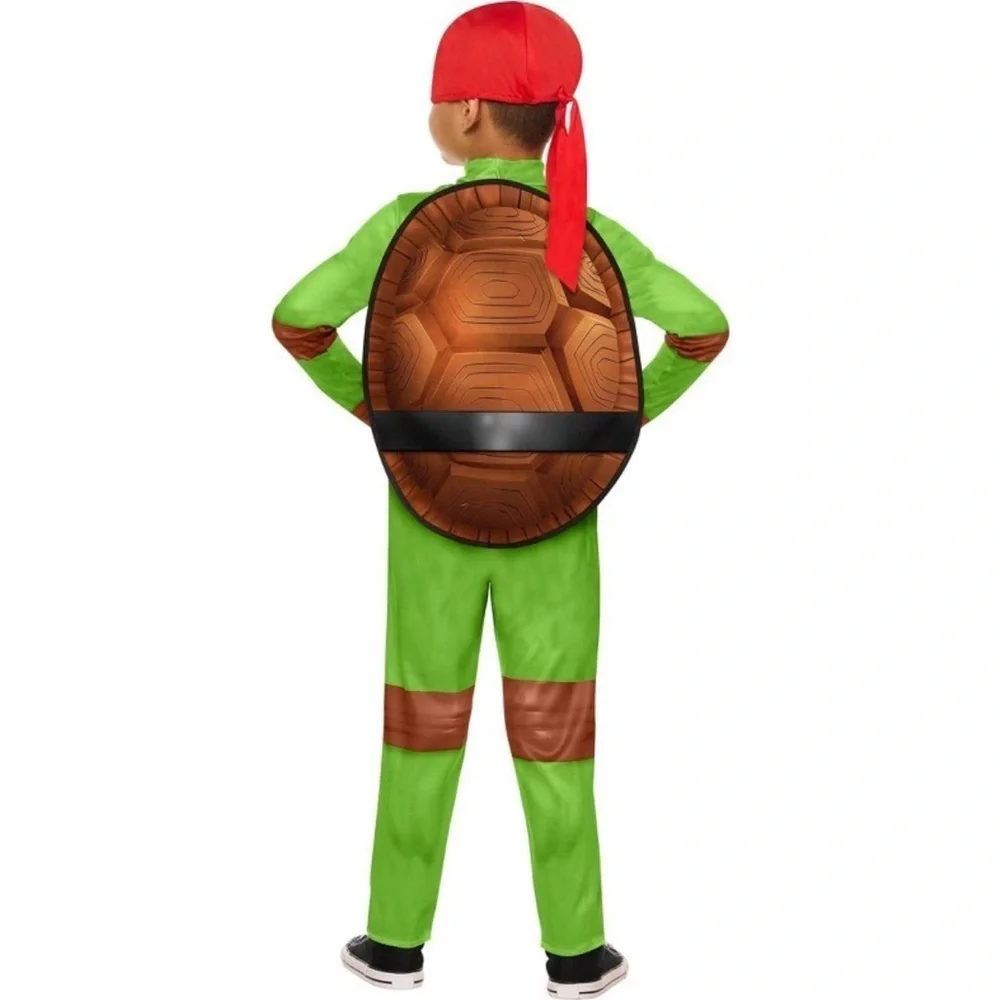 NWT Teenage Mutant Ninja Turtles Tales Kids’ 4-in-1 Costume Bodysuit Green 2T